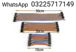 Tv Cables Jumper Wire Male To Female Flexible Flat Ribbon Rainbow Wire