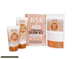 BNB Rice brightening glow kit
