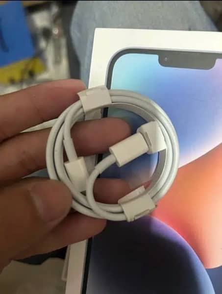 iphone 14 pro max ki 100% original box pulled cable hy 2