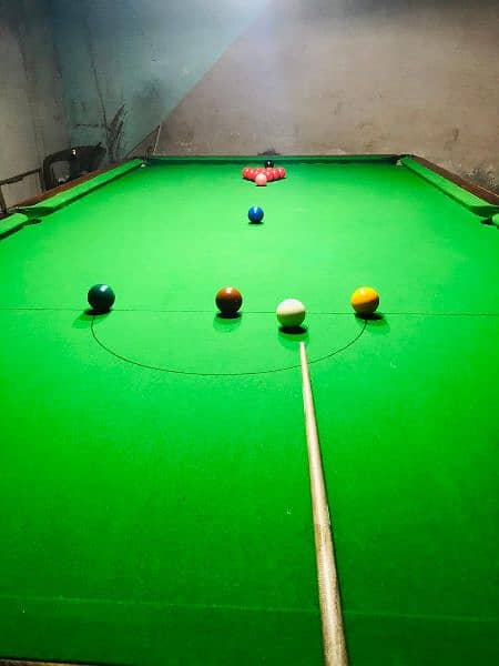 1 snooker table & 2 video games 1