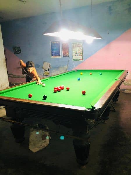 1 snooker table & 2 video games 3