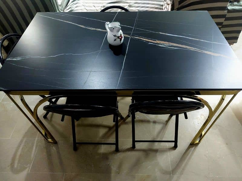 Imported Table StainLess Steel Frame 2