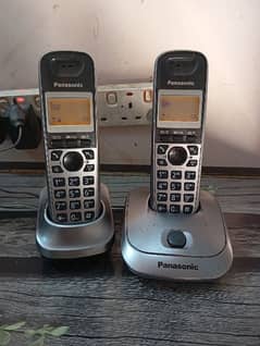 UK imported Panasonic twin cordless phone with Intercom