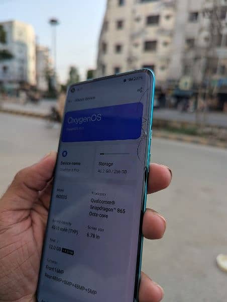 One plus 8 pro 12 gb Dual sim PTA Approved 6