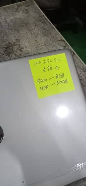 HP 250 G6 Core i3 6th Generation 1