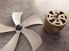 Ac cooler moter and fan