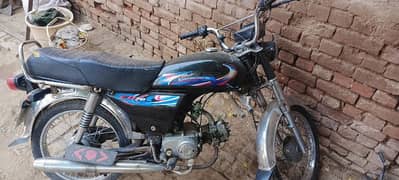 Hero 70cc bike good condition peshawar reg