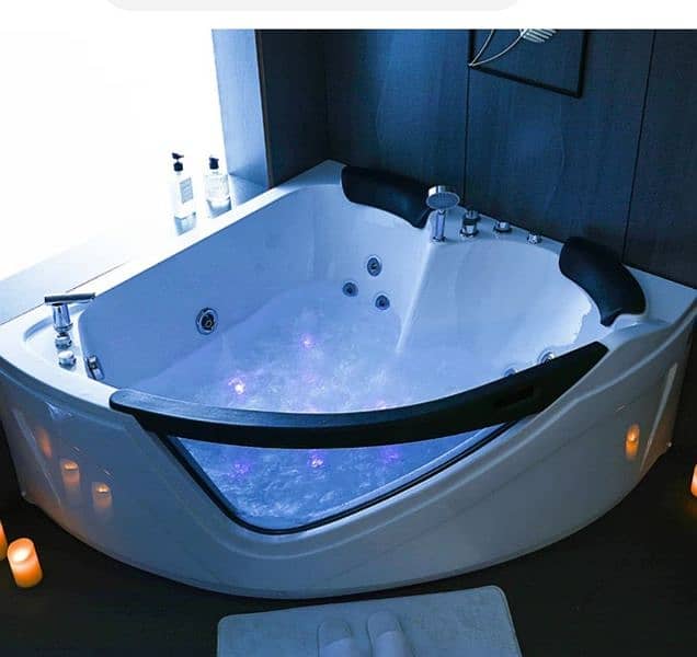 Acrylic jacuuzi/ jacuzi Bath tub and  shower tryY 13