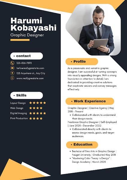 CV maker resume designer 1