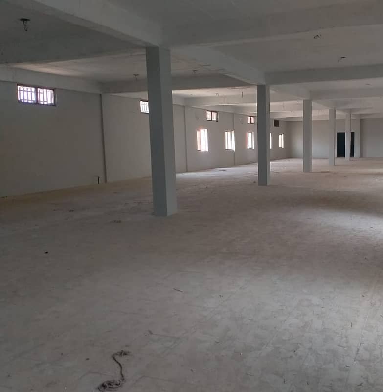 16000 sq. ft. Double story factory available for rent on Sheikhupura road Lahore 3