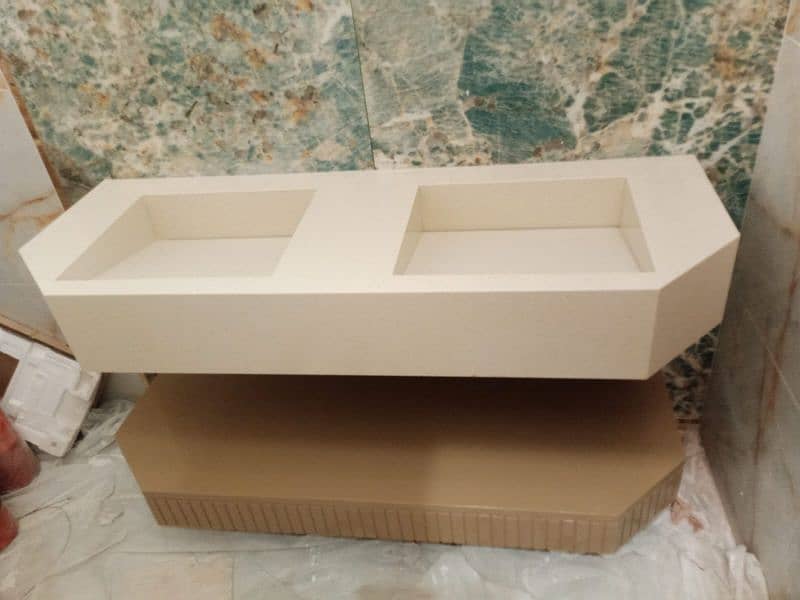 Corian vanities pvc vanities complete house Corian work 5