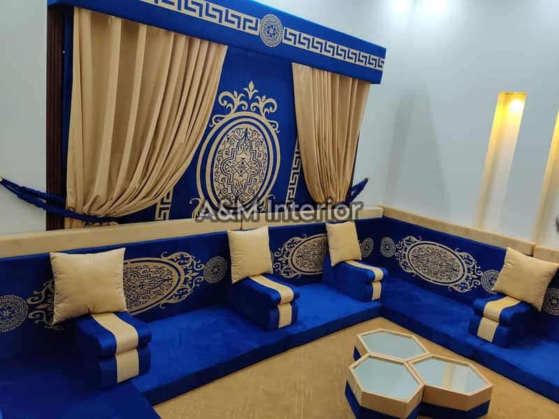 Arabic Sofa | Arabic majlis | Qatar majlis | Afghani bethak | bethak 7