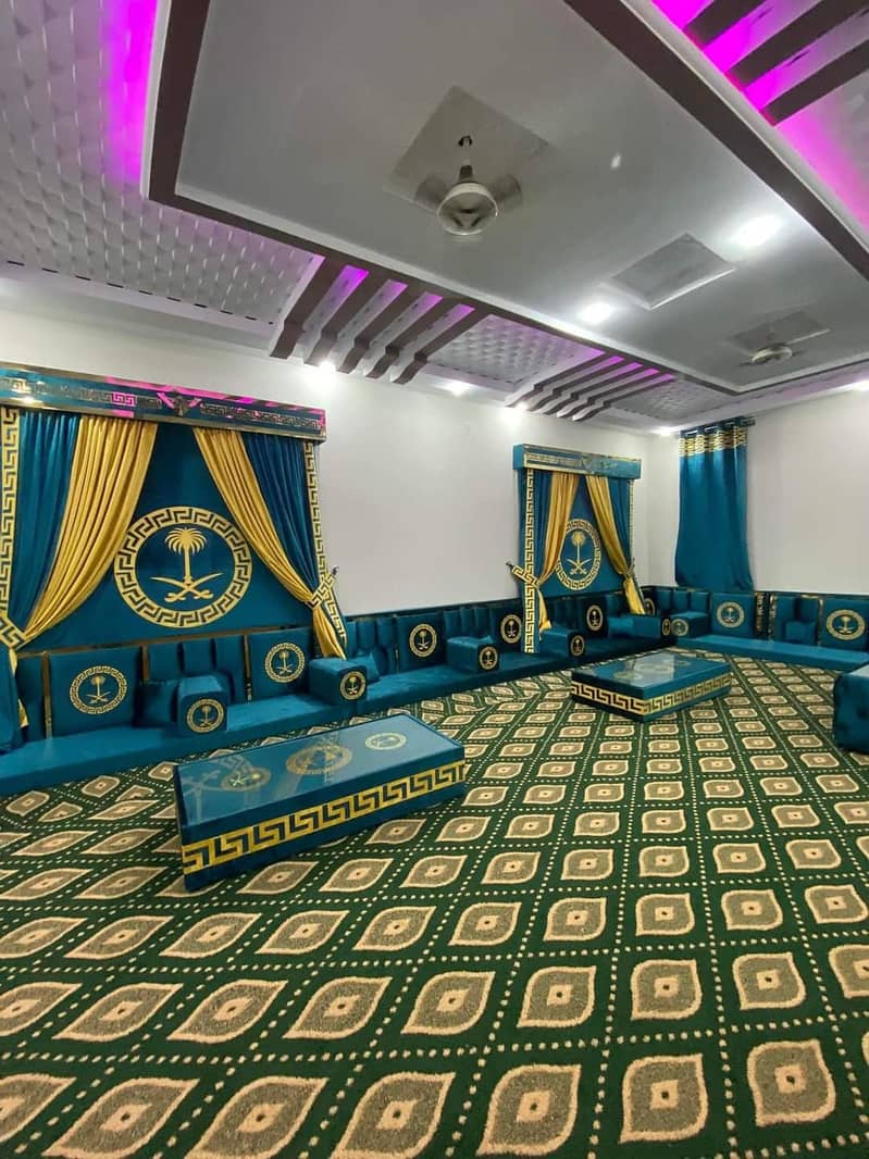 Arabic Sofa | Arabic majlis | Qatar majlis | Afghani bethak | bethak 13