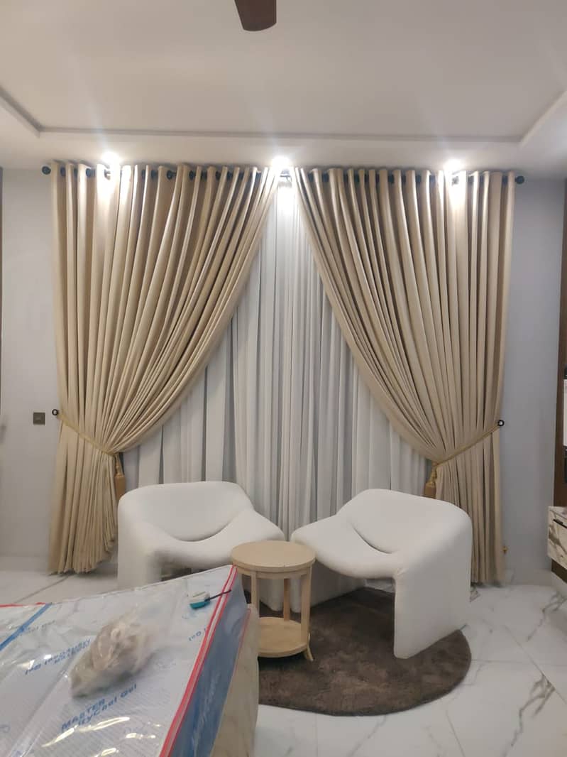Curtains | Blinds | remote curtains/office curtains/parda cloth 2