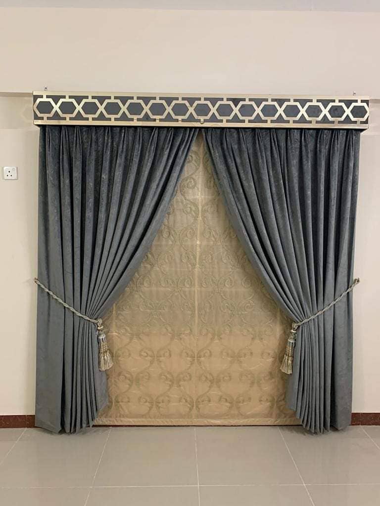 Curtains | Blinds | remote curtains/office curtains/parda cloth 9