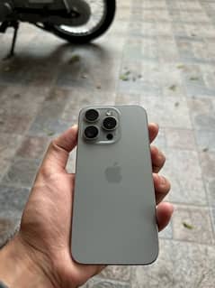 IPHONE 15 PRO 128GB NATURAL TITANIUM NON PTA DUBAI MODEL 0