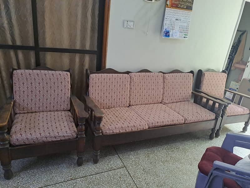 10 Seater Wooden Sofa Set 0