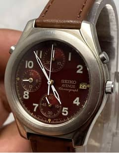 Seiko  Avenue  chronograph  Watch
