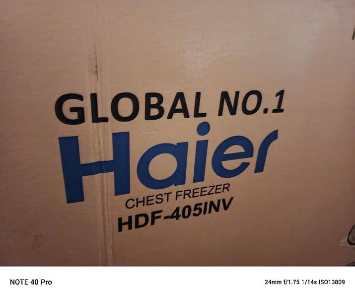 Haier Freezer HDF-405 INV ( Brand New) 1