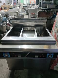 Fryer 2 tube with sisliz Deep fryer Available at best price