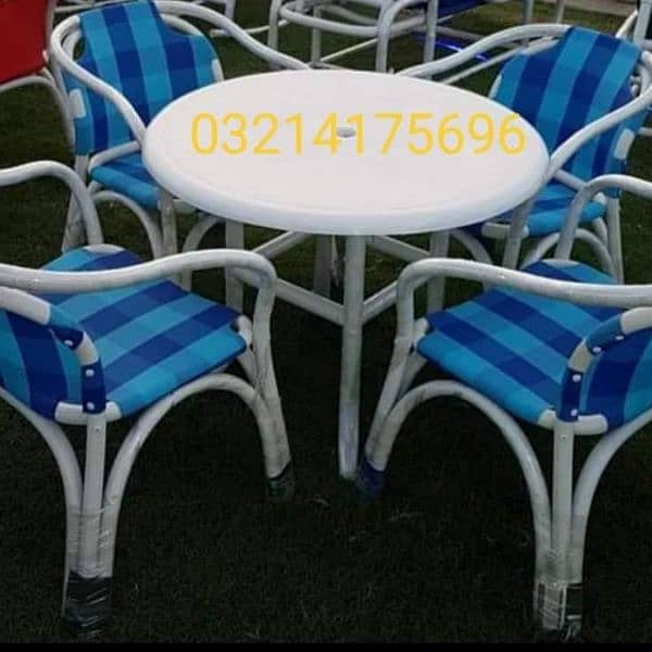 OUTDOOR GARDEN RATTAN UPVC FURNITURE SOFA SET CHAIRS TABLE UMBRELLA 7