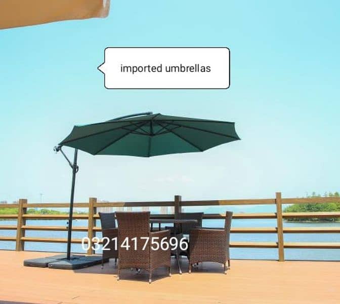 OUTDOOR GARDEN RATTAN UPVC FURNITURE SOFA SET CHAIRS TABLE UMBRELLA 19