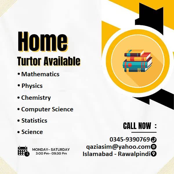 Home and Online Tuition Available for All Classes (0345-9390769) 1