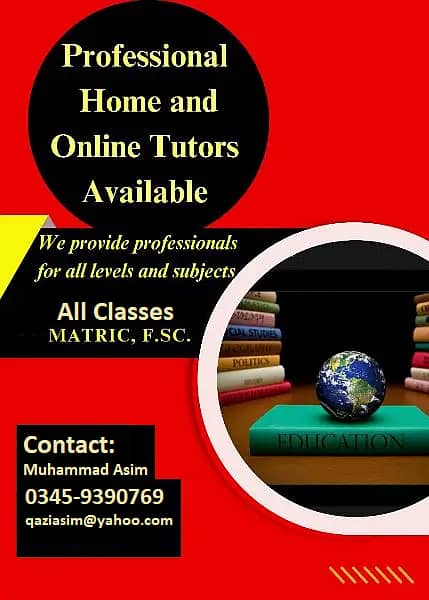Home and Online Tuition Available for All Classes (0345-9390769) 4