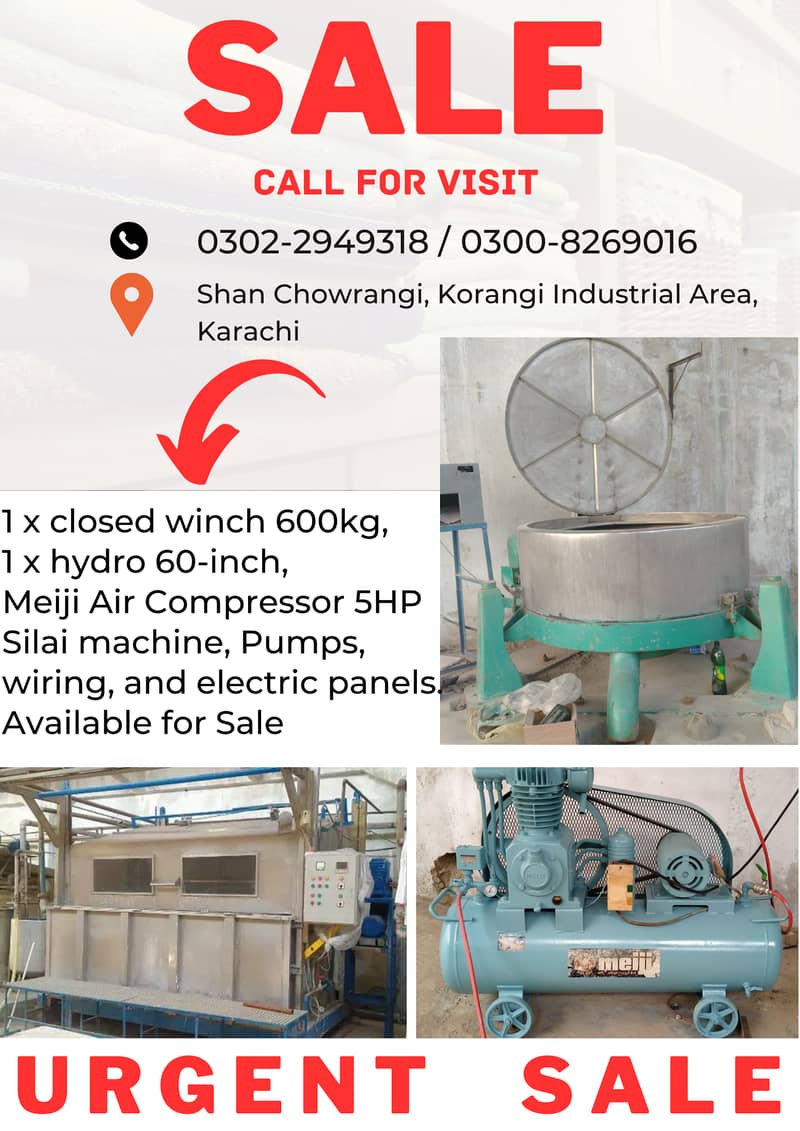 Towel Dyeing Machines Available for Sale Urgent 3