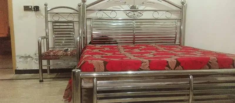 Stainless Steel bed set/bed set/double bed 0