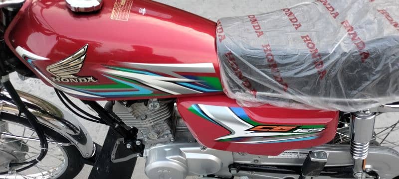 Honda CG125 model 2023 Rawalpindi number 03055228242 1