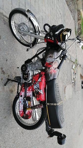 Honda 125 Full modify Dabal saman 7