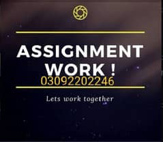 All types of assignments are available here for you.