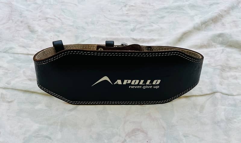 Apollo Weight Lifting Belt (100% Genuine Leather) 2