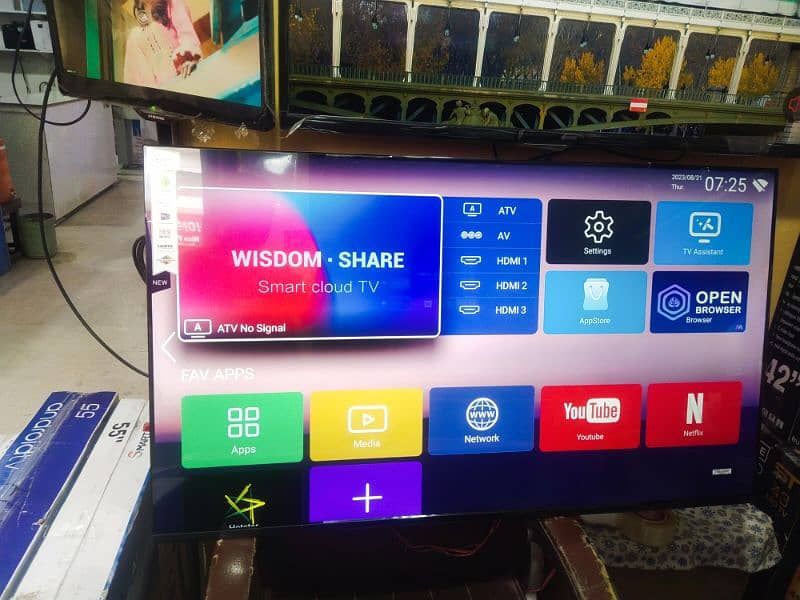 Faramless 4k 50 inch Led TV wifi 03345354838 5