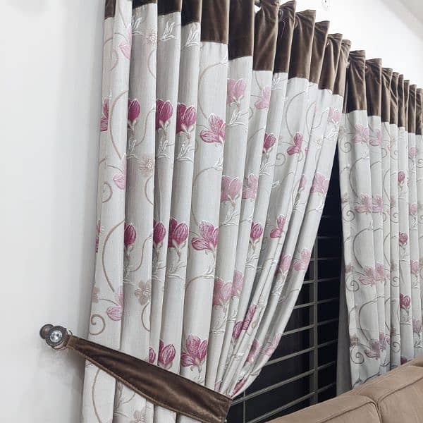 Beautiful off white curtains 4