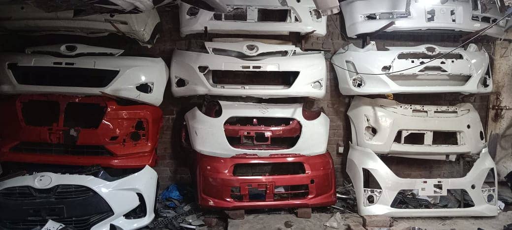 Japanese Car Bumpers vitz,passo,Aqua,Prius,Move, N WGN Front and back 1