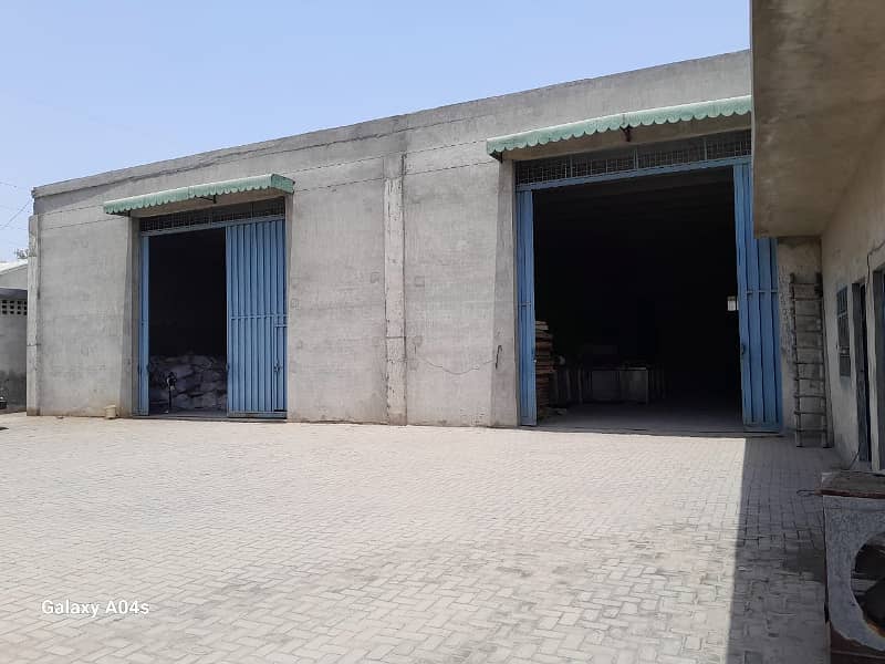 3 kanal 10 Marla factory available for rent on Sheikhupura road Lahore 1