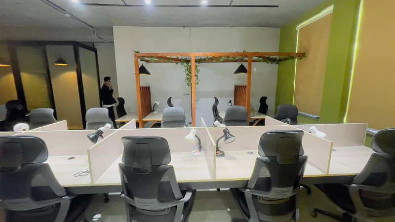 1 kanal Beautiful Furnished Office Available for rent 17