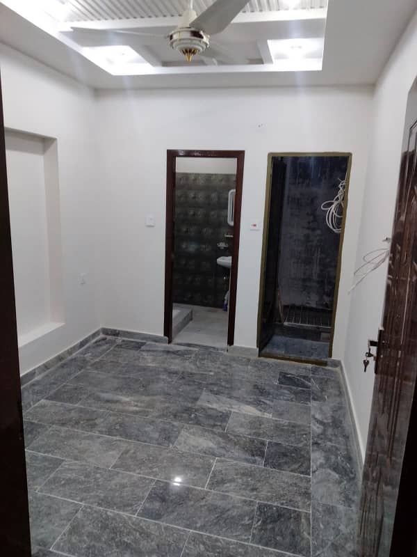 Brand New Flat 2 Rooms one Washroom kitchen Davis Road near Shimla Hill Lahore 1