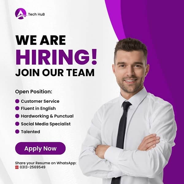 We are hiring for our Office as a customer service job 0