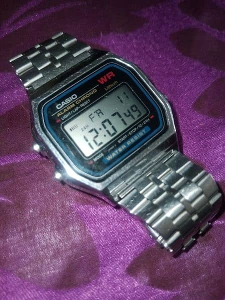 original casio watch last peice water resist 0