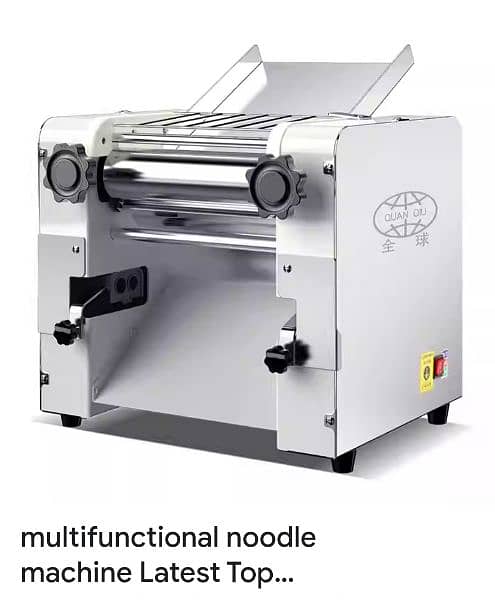 samosa patty and noodle making machine imported steel body new 220 v 11