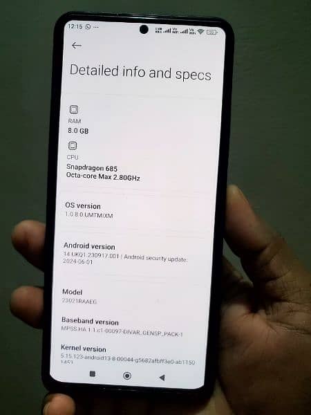 Xiaomi Redmi Note 12 6