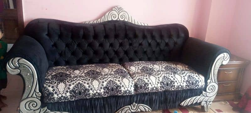 sofa set for sale, with 7 yeas molty foam warranty 1