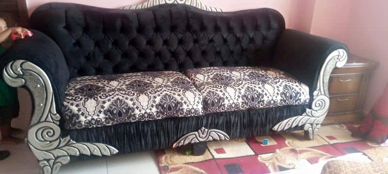 sofa set for sale, with 7 yeas molty foam warranty 3