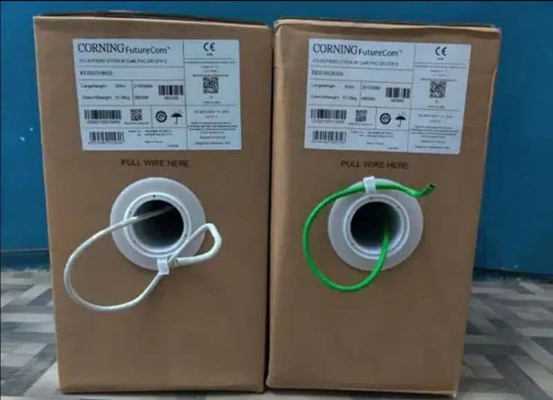 Network cable Cat6, Cat6A, Cat7, Cat7A Cable available 0