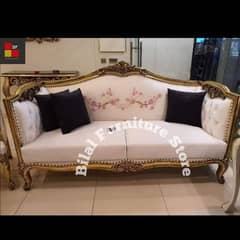 Sofa set, dining table, fan for sale
