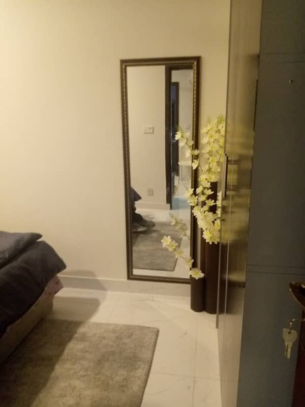 1 Bed Furnished Apartment Available For Rent In Gulberg Green Islamabad. 1