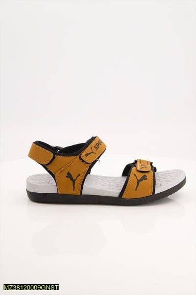 Men's Synthetic Leather Casual Sandals 1